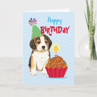 Birthday Cupcake Beagle