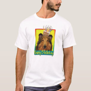 Birthday Cupcake - Collie - Natalie T-Shirt