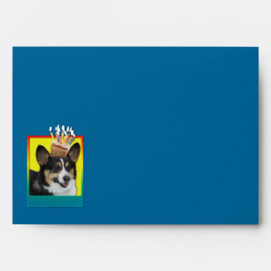 Birthday Cupcake - Corgi Envelopes