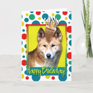 Birthday Cupcake - Dingo Card
