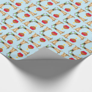 Birthday Cupcake Malinois Wrapping Paper
