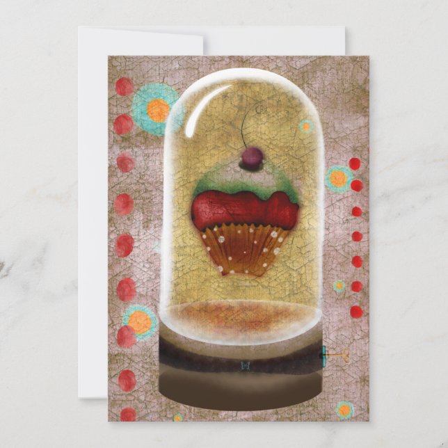 Birthday cupcake party Invitation (Front)