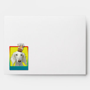 Birthday Cupcake - Saluki Envelopes