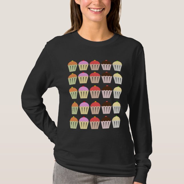 Birthday CUPCAKE T-shirts (Front)