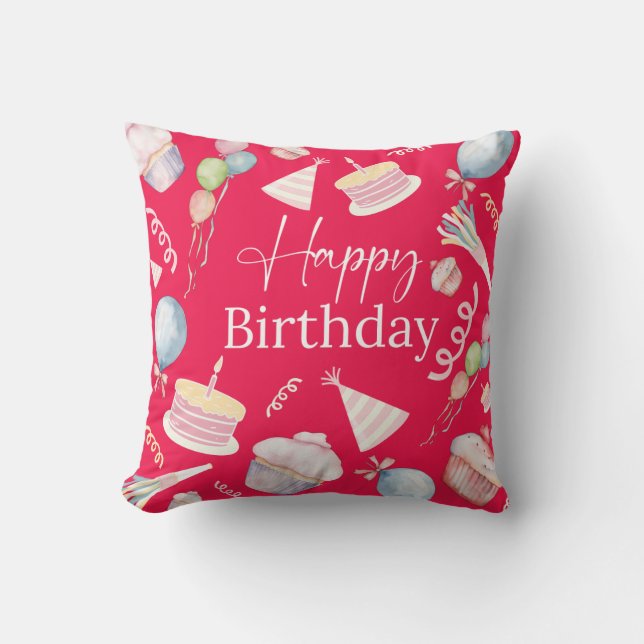 Birthday Cushion (Front)