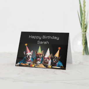 Birthday Custom Name fr All Of Us Card