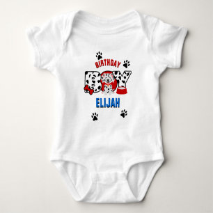 Birthday Dalmatian toddler  Baby Bodysuit