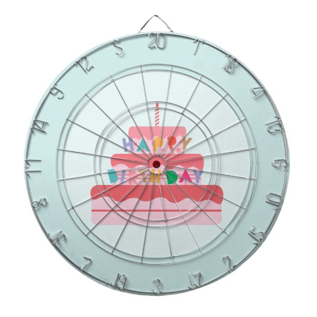 Birthday Dartboard (Front)