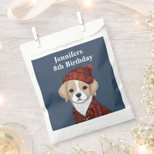 birthday dog in scottish Disguise  Favour Bags