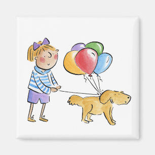 Birthday Dog Magnet