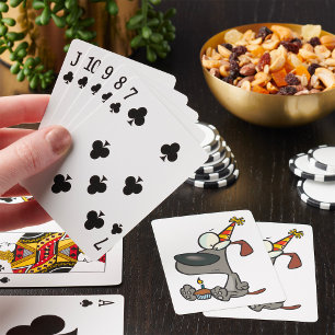 Birthday Dog Playing Cards