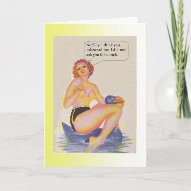 Birthday Duck Card (Front)