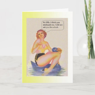 Birthday Duck Card