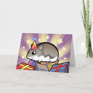 Birthday Dwarf Hamster Card
