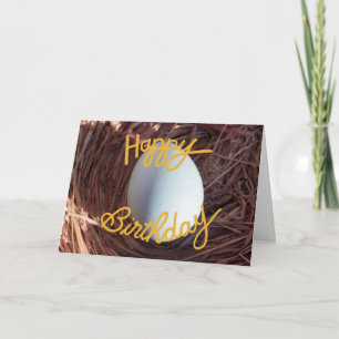 Birthday Egg Card