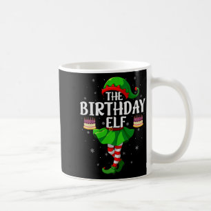 Birthday Elf Christmas Girls Women Elf Squad Xmas  Coffee Mug