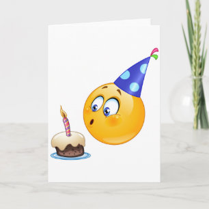 birthday emoji card