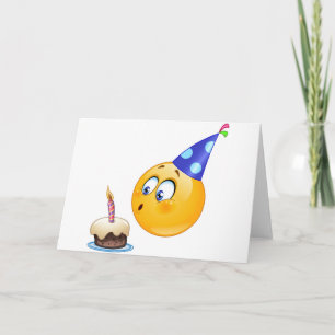birthday emoji card