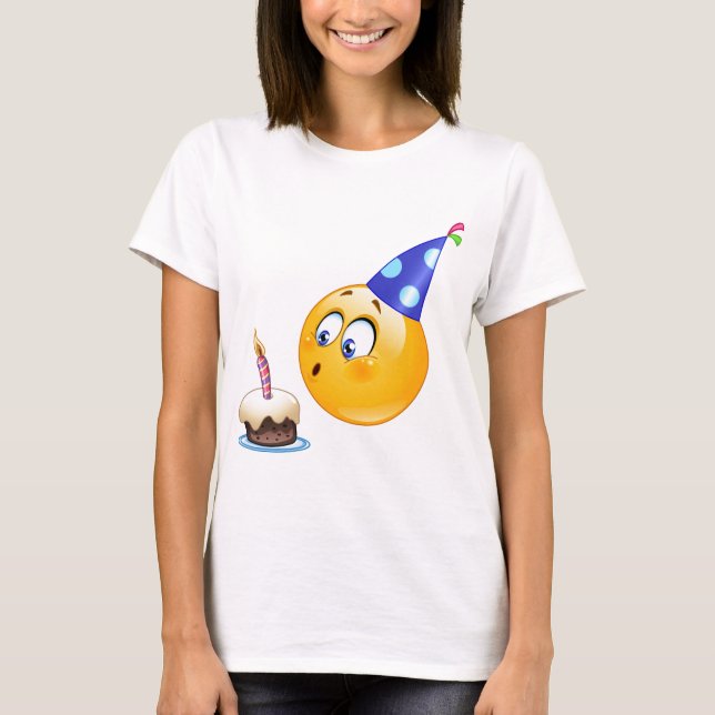 birthday emoji T-Shirt (Front)