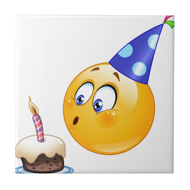 birthday emoji tile (Front)