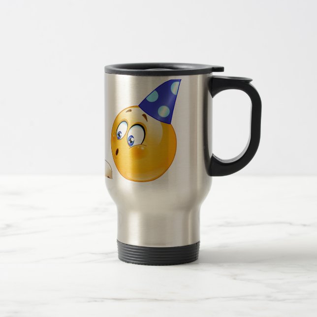 birthday emoji travel mug (Right)