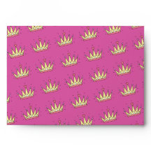 Birthday envelope for girls