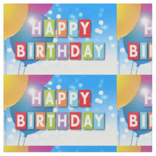 Birthday fabric !