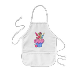 birthday fairy kids apron
