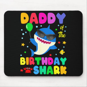 Birthday Family Daddy Of The Birthday Boy Girl Sha Mouse Mat