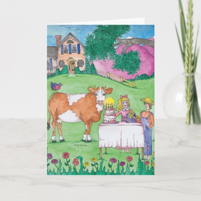 BIRTHDAY - Farm Card (Front)