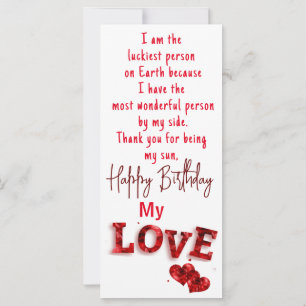 Birthday Flat Card