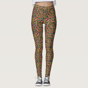 Birthday Flowers Leggings