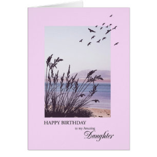 Birthday for Daughter, seaside scene