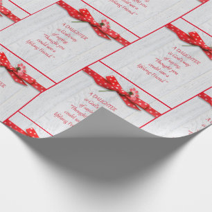 Birthday for Daughter Wrapping Paper