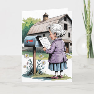 Birthday For Grandma Card