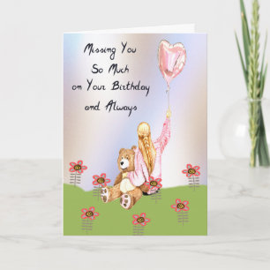 Birthday for Grandma from Adult Young Girl Card
