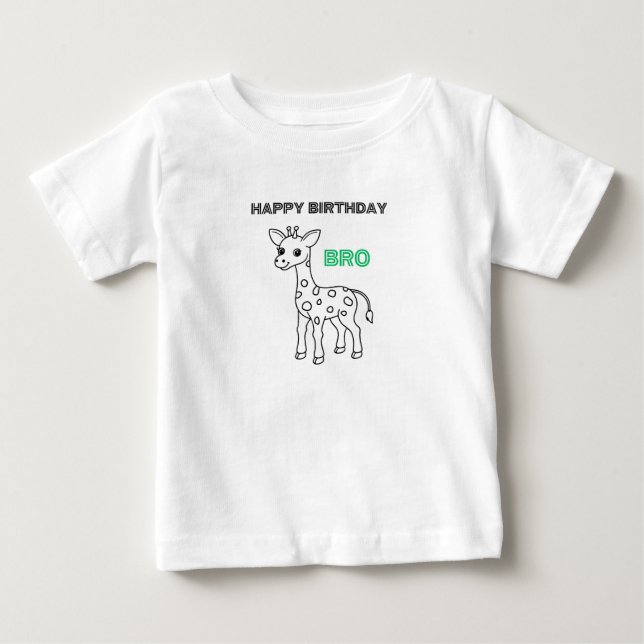 Birthday for kids tshirt  (Front)