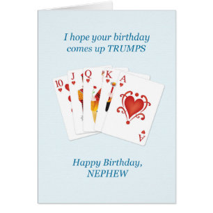 Birthday for Nephew, Hearts Full House