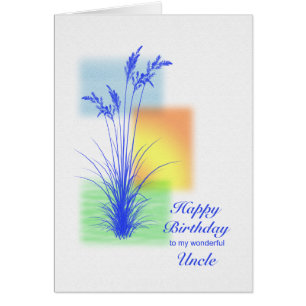 Birthday for Uncle, grasses scene