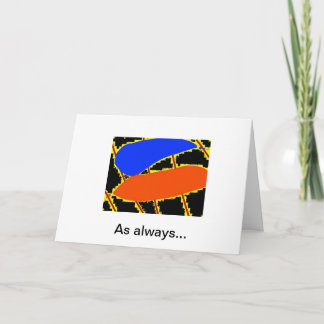 Birthday/Friend/Poem Card