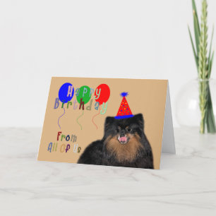 Birthday From All Of Us Greeting Card