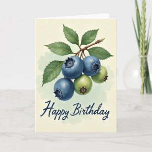 Birthday Fruit Cluster Card