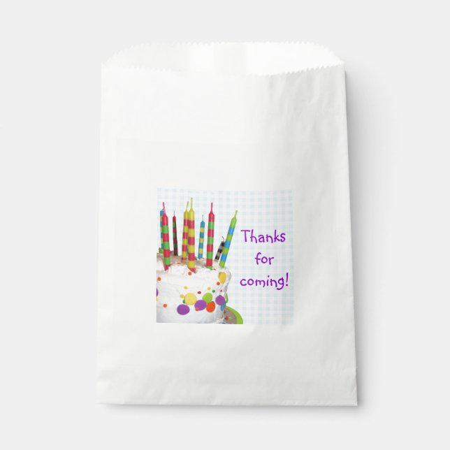 Birthday Fun Favour Bags (Front)
