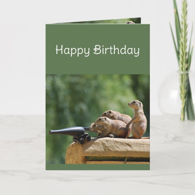 Birthday Fun No Candles No Birthday Over the Hill Card (Front)