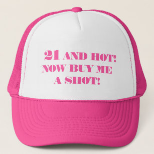 Birthday Funny 21th happy Legal Age Humour Trucker Hat