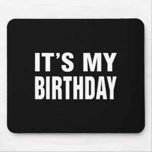 Birthday funny gift for boys girls kids men women mouse mat