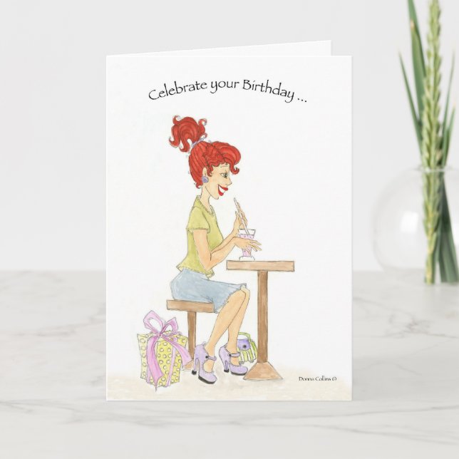 Birthday Gal Card (Front)