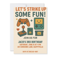 Birthday Gamer Boy - Vintage Level Up the Fun 