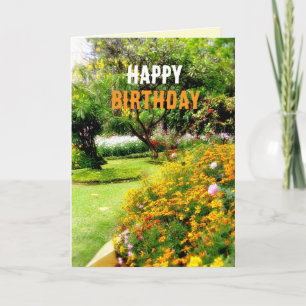 Birthday Garden Card