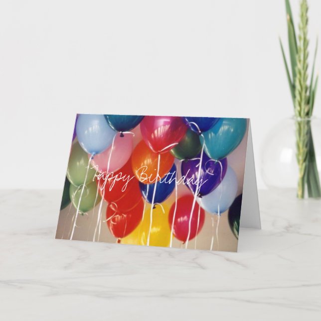 Birthday (generic) card (Front)